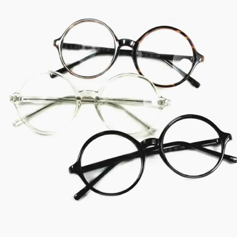 43mm Small Size Vintage Round Full Rim Men Women Reading Glasses +50 +100 +150 +175 +225 +250 +275 +300 +325 +350 +400 +450 +500