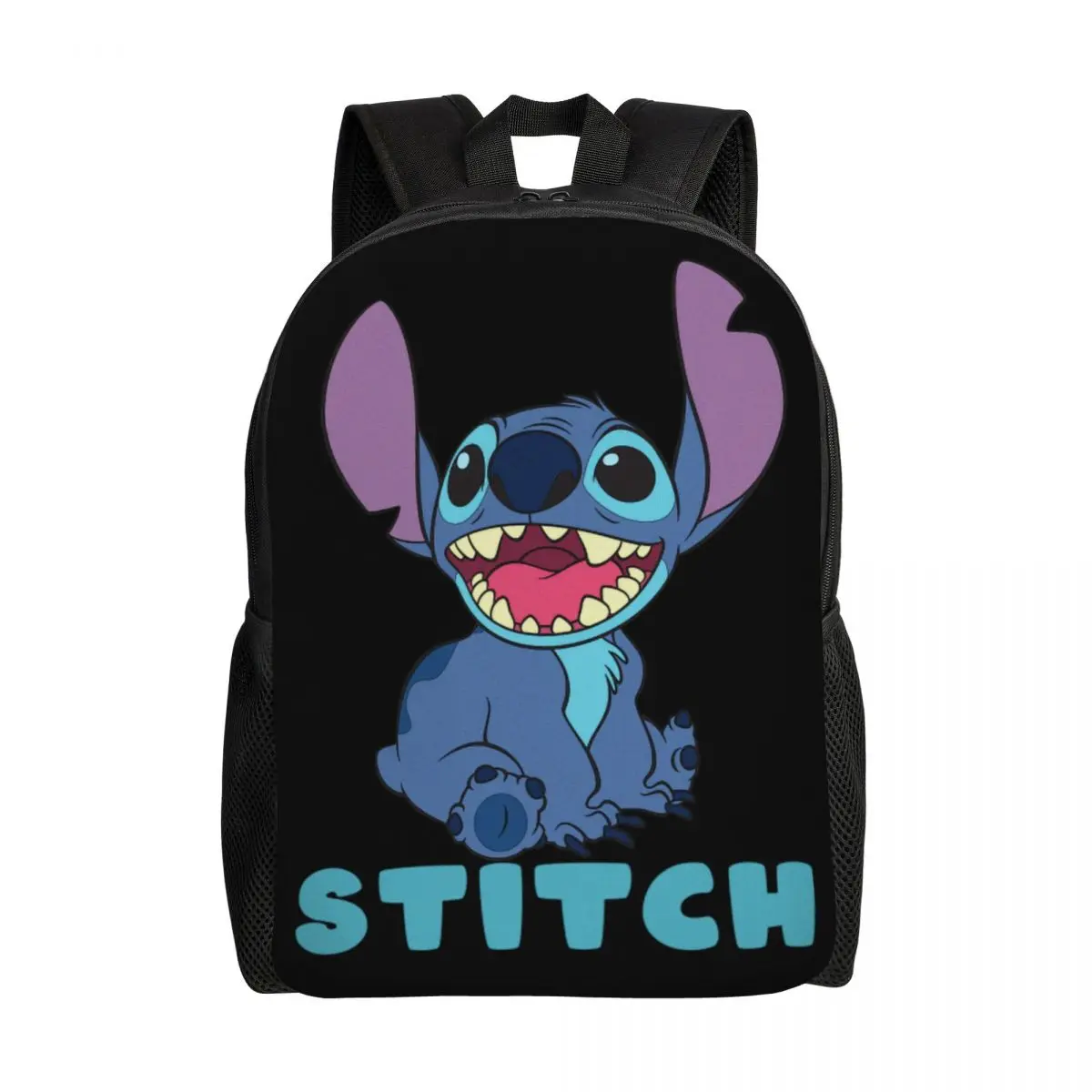 

Custom Stitch Disney Cute Backpacks for Girls Boys Kawaii School College Travel Bags Women Men Bookbag Fits 15 Inch Laptop