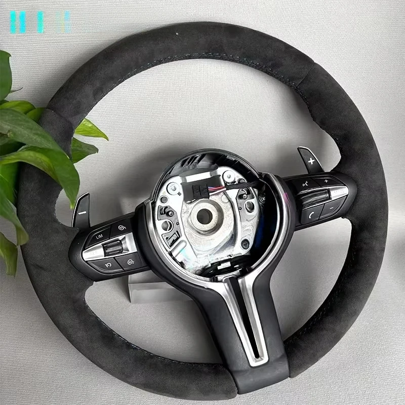 

For BMW F30 F10 F31 F20 Alcantara Sporty Steering Wheel | Car Accessory