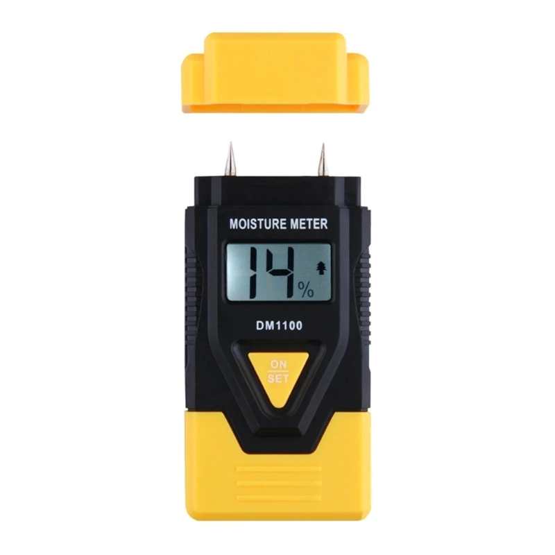 Humidimètre pour matériaux construction avec détection température