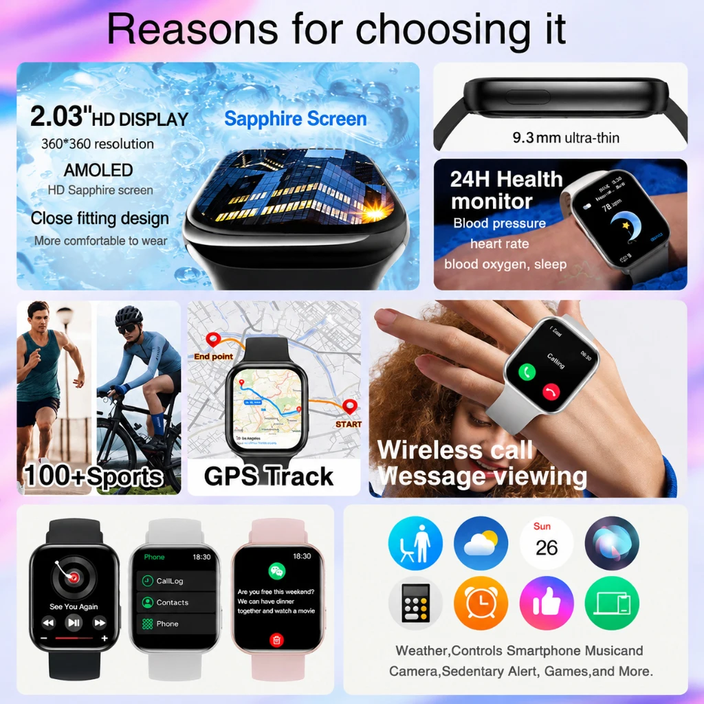2026 Seria 11 Oryginalny Zegar – Smartwatch Watches For Women With Gps recenzja i cena