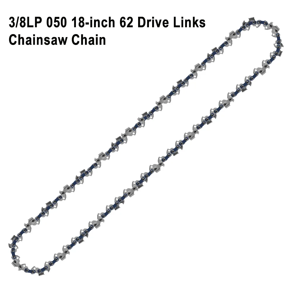 18-inch Pro Grade Chain Saw 62 Drive Links 3/8