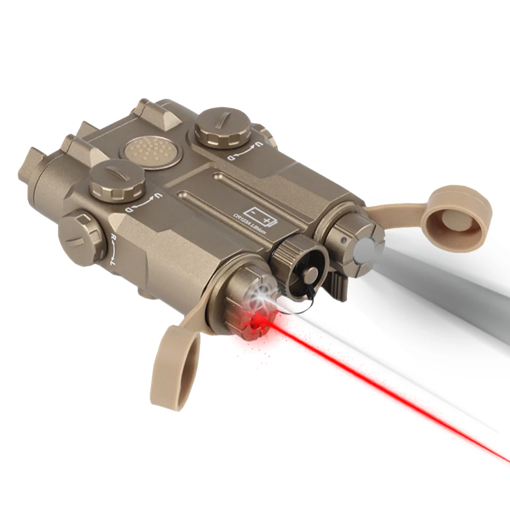 

Laserspeed LS-M3 FDE Color Red And Infrared Beam Aiming Laser Sight Strong IR Laser Illuminator