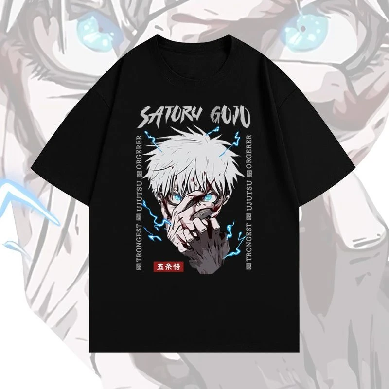 

Five Spell Return War Tide Short-sleeved T-shirt Student Men's and Women's Summer Tide Brand Loose Shoulder Half-sleeved Top