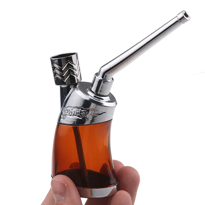 

Portable Tobacco Microfilter Acrylic Hookah Shisha Water Smoking Pipe Reduce Tar Circulation Healthy Tobacco Pipe
