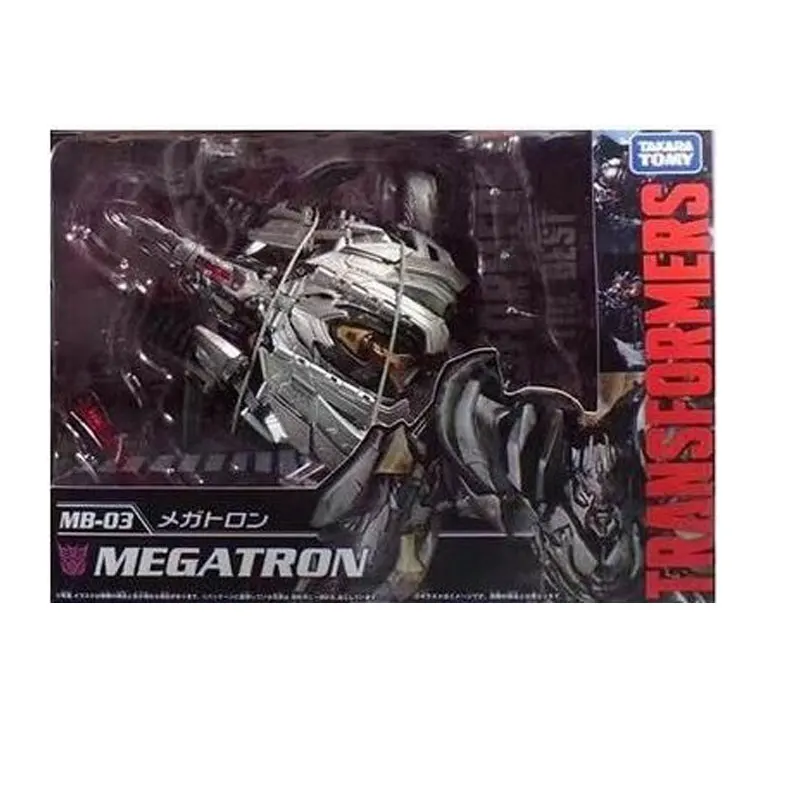 TAKARA TOMY-Megatron Decepticons, 10 ° Aniversário, Transformadores Voyager, Robô De Deformação Original, Menino Brinquedo, Presente Modelo, MB03