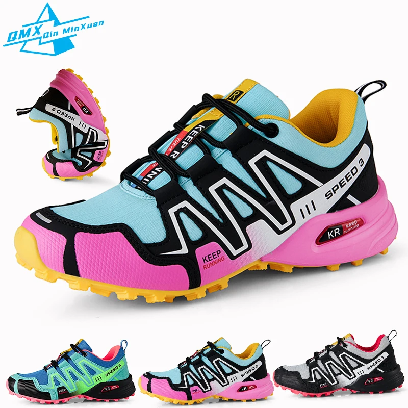 Hiking Shoes Woman Sell Well Autumn Spring Outdoor Breathable Treking Mountaineering Walking Camping Trail Climbing Sneakers