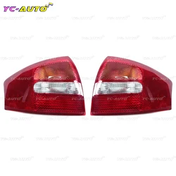 Car Rear Tail lights Stop Lamp Brake Light Turn Signal Indicator Brake Stop Lamp NO Bulbs For Audi A6 C5 Saloon Sedan 2003