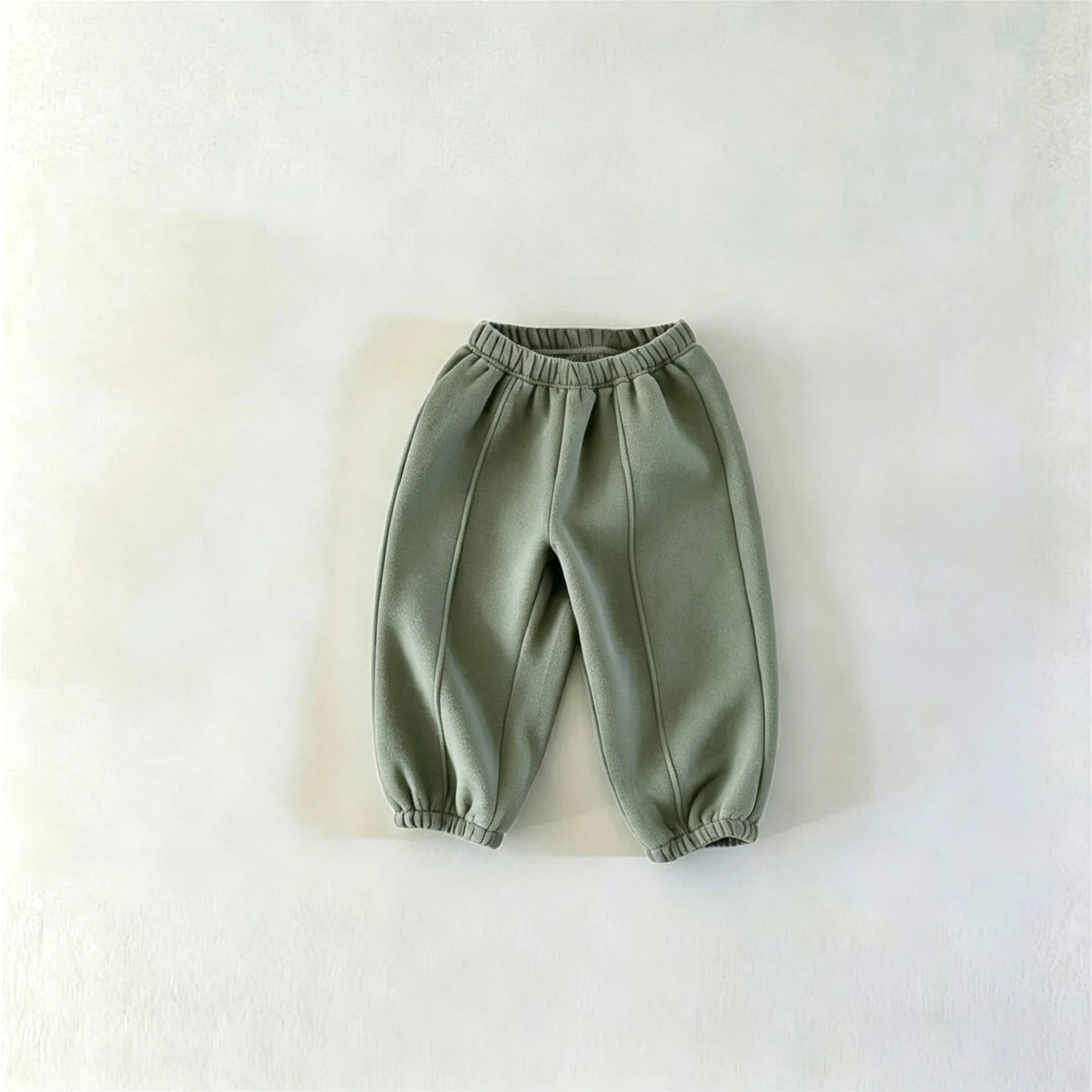 Herbst-Winter Neue Kollektion Kinder-Jogginghosen Einfarbig Lässige Koreanische Kinderkleidung Freizeithosen für Babys, Mädchen und Jungen – Detail 9