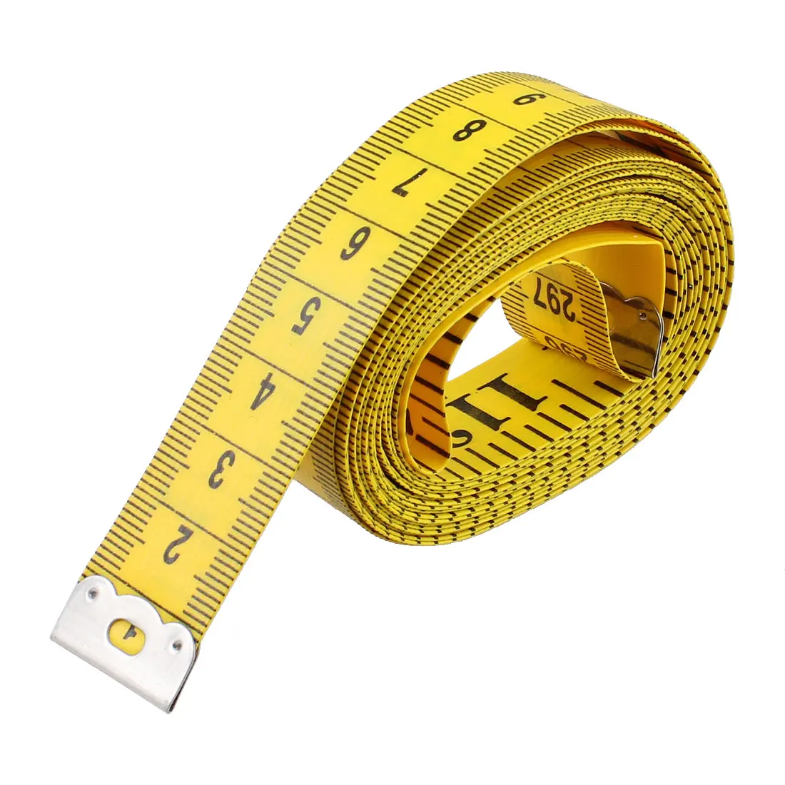 Cinta métrica de regla flexible Tailor Craft amarilla 300 cm/120"