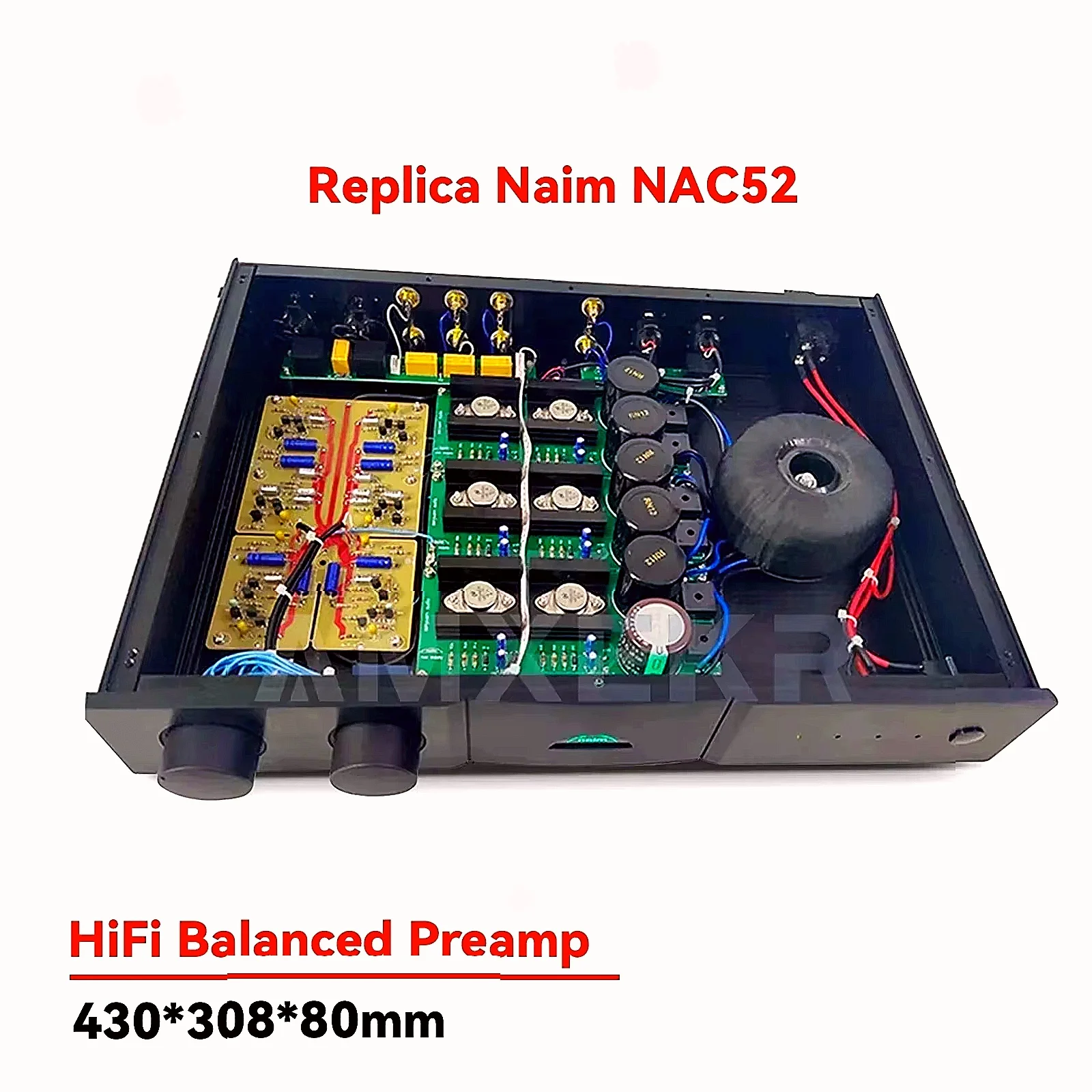 SUQIYA Reference Naim NAC52 Preamplifier 8x Gain Single-Ended Class A HIFI Preamplifier for Diy Amplifiers Audio