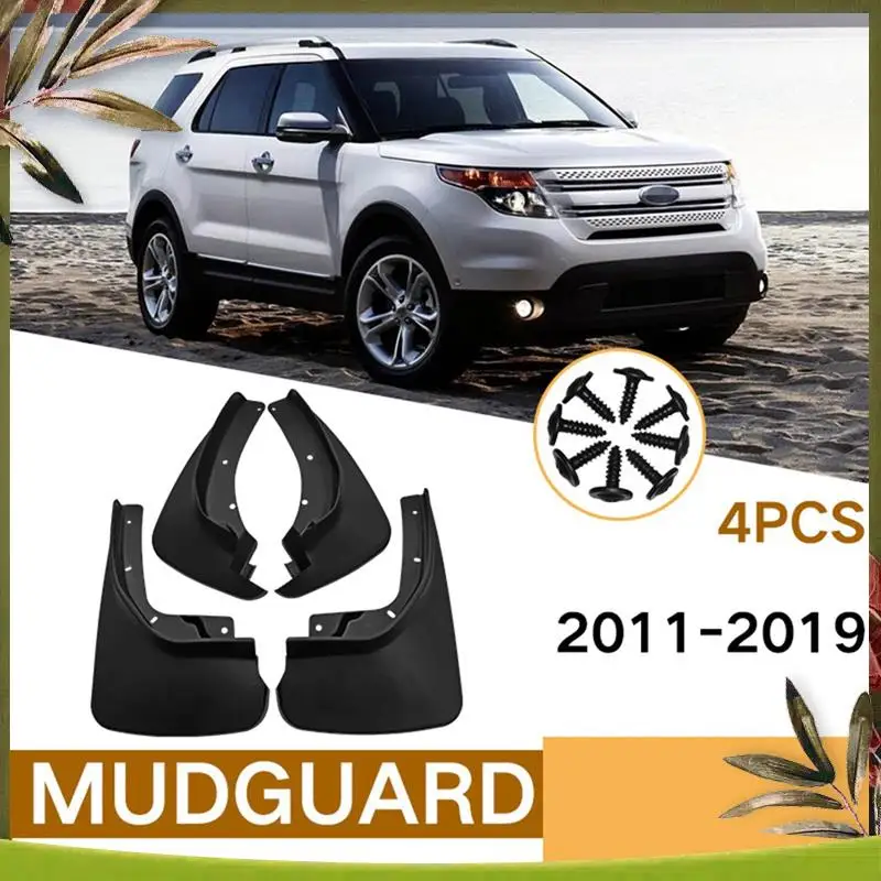 

NEW Car Mudguards For Ford Explorer 2011-2019 Fender Mud Guard Flap Splash Flaps Mudflapor Accessories