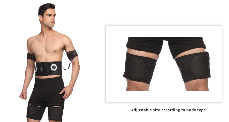 electric waist ems / training belt abdominal tightening