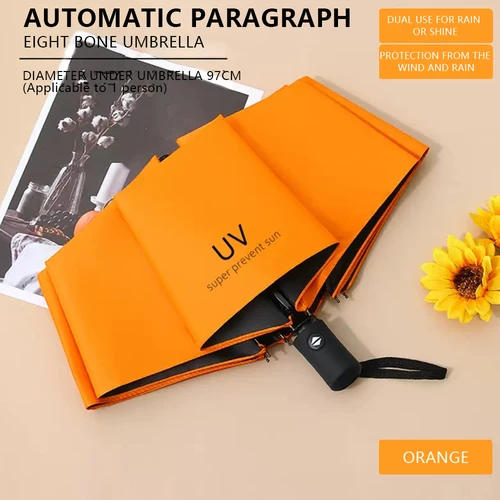 자외선 차단 만화 우산, 맑은 비 오는 날, 자동 접이식 학생 휴대용 파라솔, 쉐이드 액세서리, 야외 기어  Best5