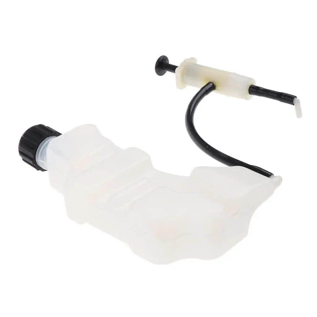 Mini Chainsaw Oil Pump Hand Rotary Machine Oil Pump Durable Plastic Dispense Tool for Petrol Chainsaw Maintenance