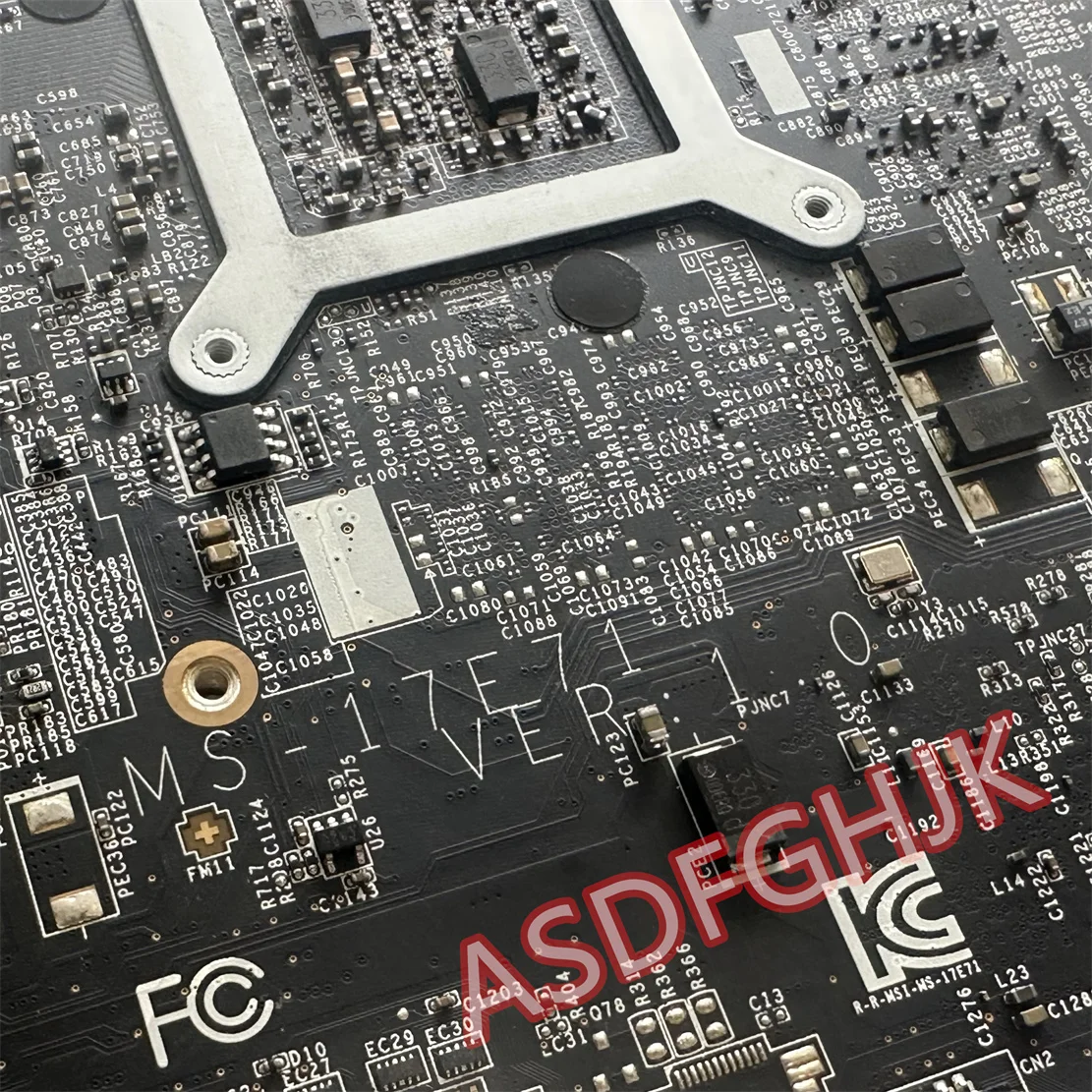 Imagem -05 - Placa-mãe Original para Msi Gp75 Gl75 Gl65 Gp65 Leopard 10 Sfsk Ms17e7 Ms-17e71 I7-10750h e Gtx1660