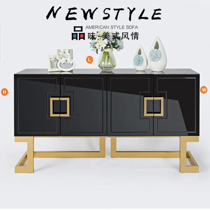 

Meal side cabinet Modern simple cupboard Creative personality Tea cabinet porch locker