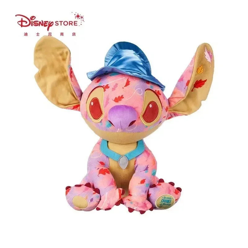 Genuine Stitch Disney Lilo Stitch 2024 Limited Edition Stitch Rose Doll Plush Toy Kawaii Comfort Doll Birthday Gift For Girls