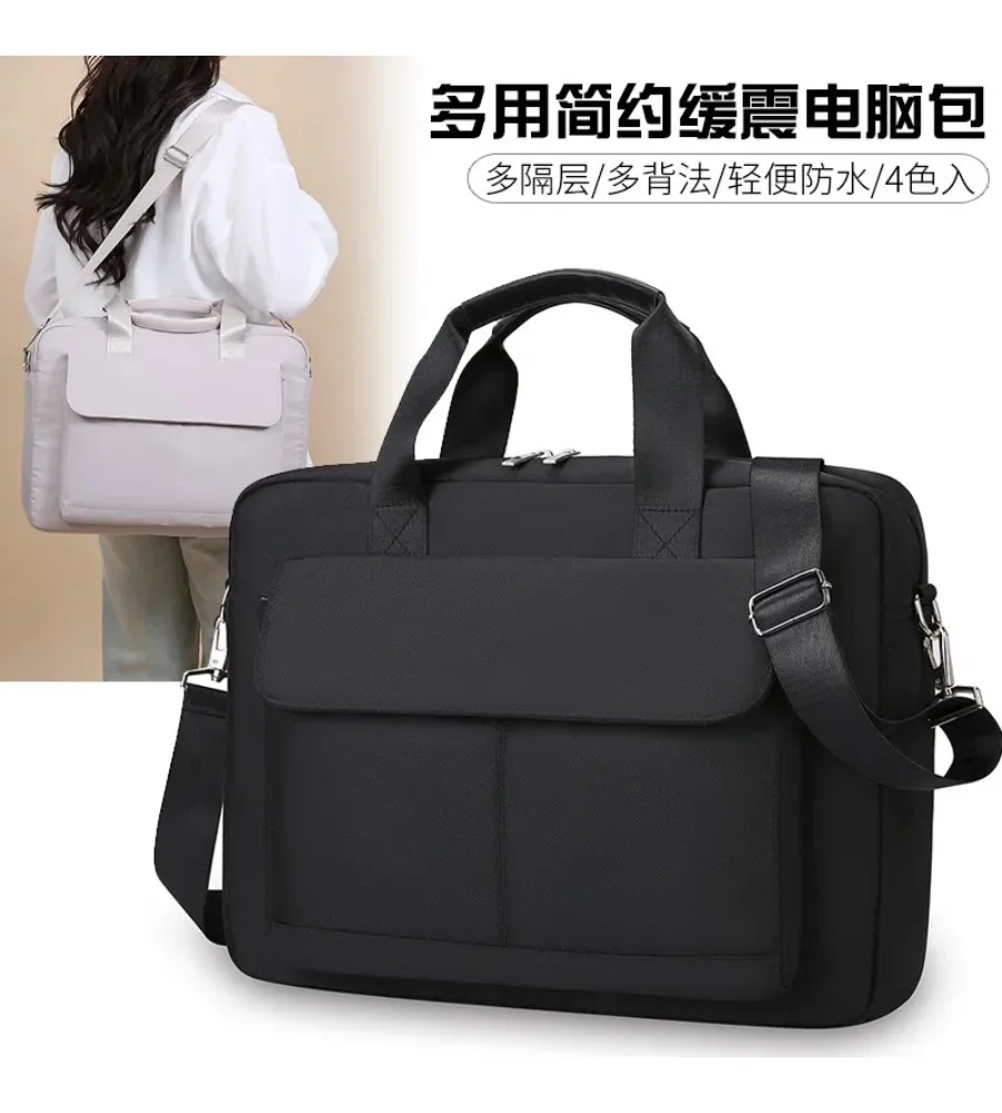 Luggage-friendly Business Briefcase Spacious Laptop Bag for Work Trips and Office Use
