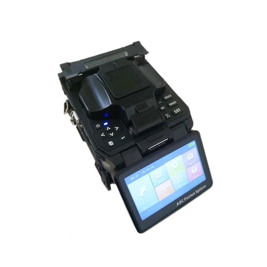 SENTER ST3100A Core Alignment 6 Motors multi Languages 6S Fiber Splicing Machine Fusion Splicer