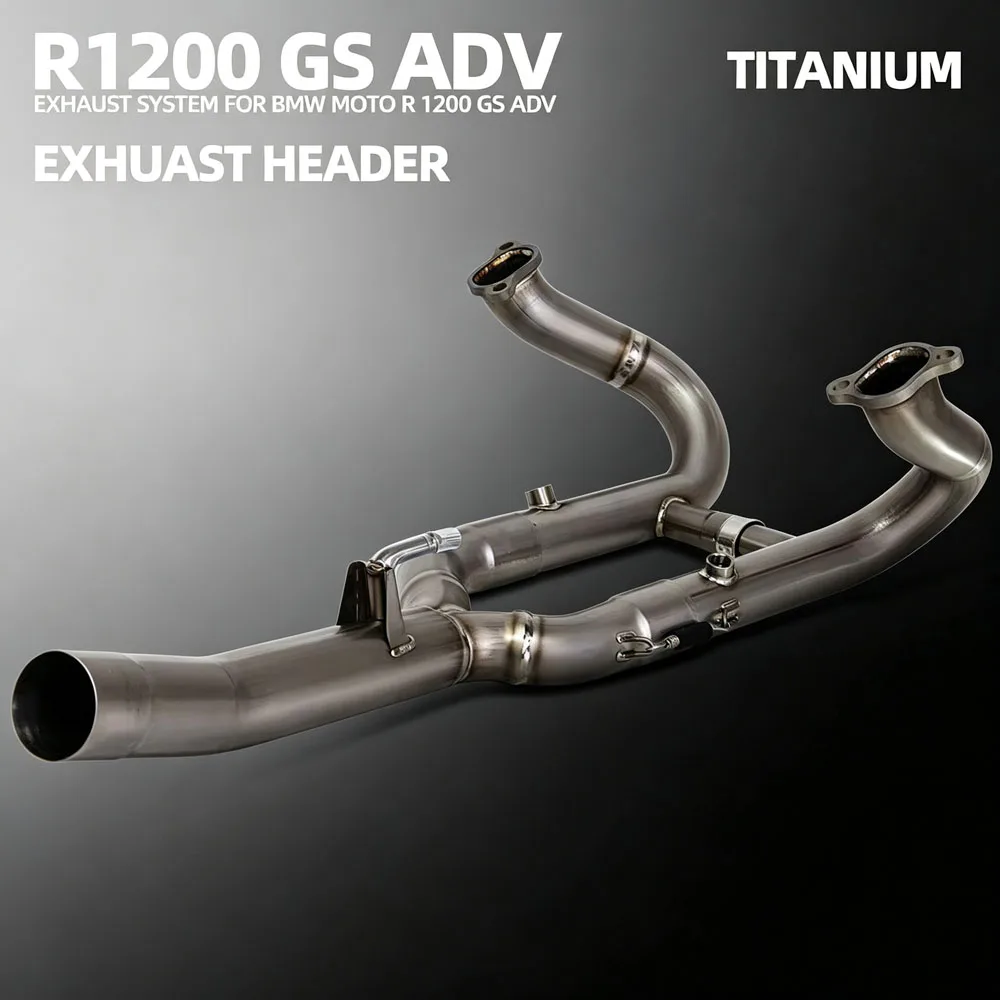 For R1200R R1200RS R1200GS R1200ADV 1200GS 1200ADV Motorcycle Exhaust Front Line Manifold Kit Compatible Original Muffler