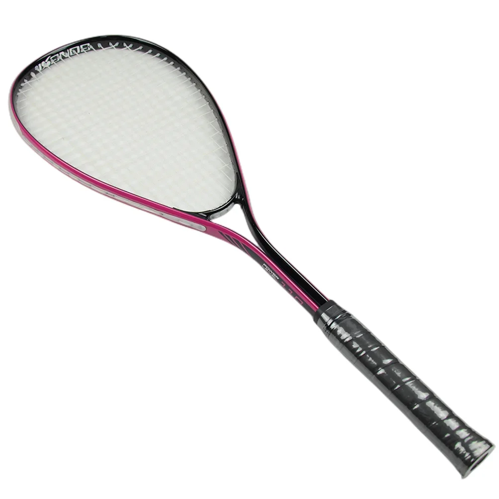 

Многоцветная ракетка для сквоша из алюминиевого сплава с нейлоновыми струнами для занятий спортом