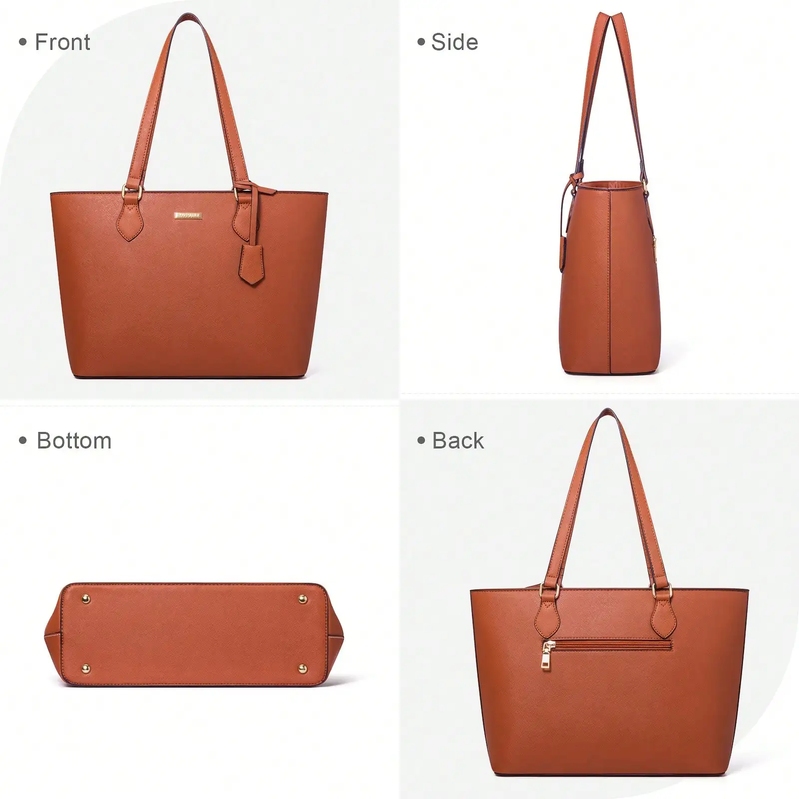 4PCS Women Fashion Handbags Purses Wallet Tote Shoulder Bags Casual Crossbody Bags, Best Valentine's Day Gift For Ladies Girls, Satchel Purse Set 4pcs