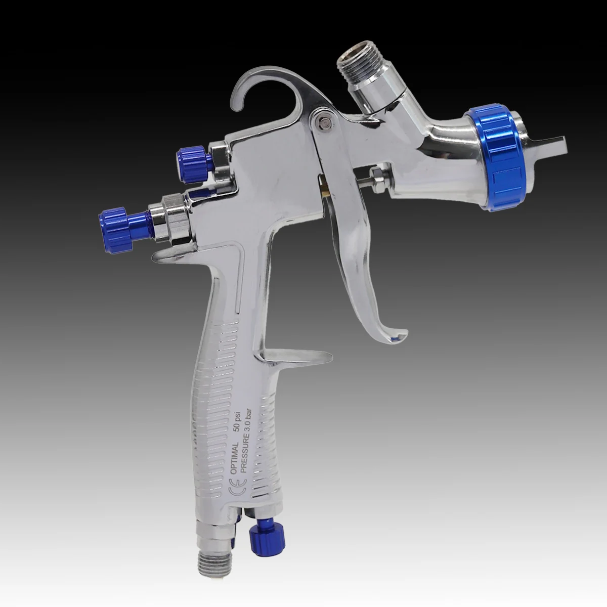 LVLP Air Spray Gun Paint Gun for Cars & House DIY Painting, 1.3/1.5/1.7mm Nozzles, with Paint Sprayer Airbrush