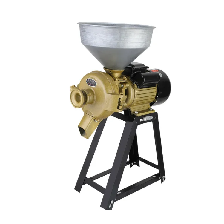 New Wet and Dry Ginger Grinder Machine Corn Grain Mill Grinder