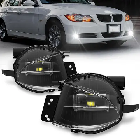 LED Fog Lights BMW LED Fog Lights for BMW 3 Series 2006-2008 (323i / 325i/xi / 328i/xi / 330i/xi / 335i/xi Sedan E90 / Wagon E91) Fog Lamp Assembly