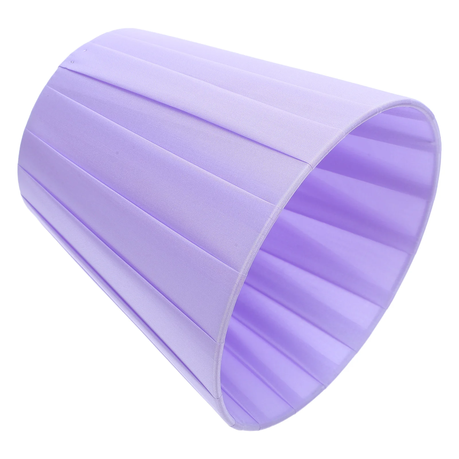 

1pc Fabric Lamp Shade Dustproof Modern Elegant Light Accessory for Bedroom Living Room Ceiling Wall Lamp Shades Lavender Iron