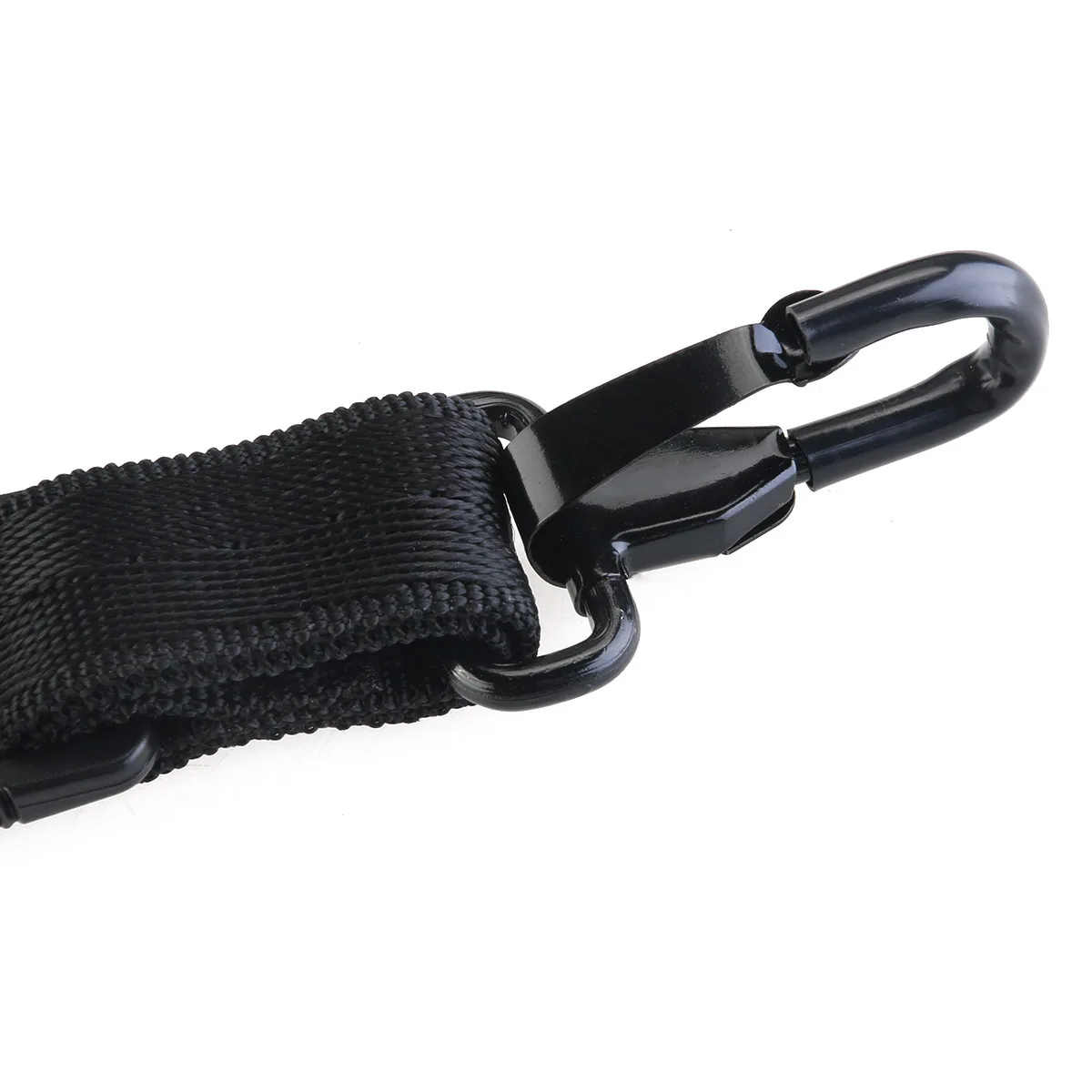 

Black Adjustable Nylon Saxophone Neck Strap Elastic Hook Lightweight Sax Belt Harness Portable for Travel Outdoor