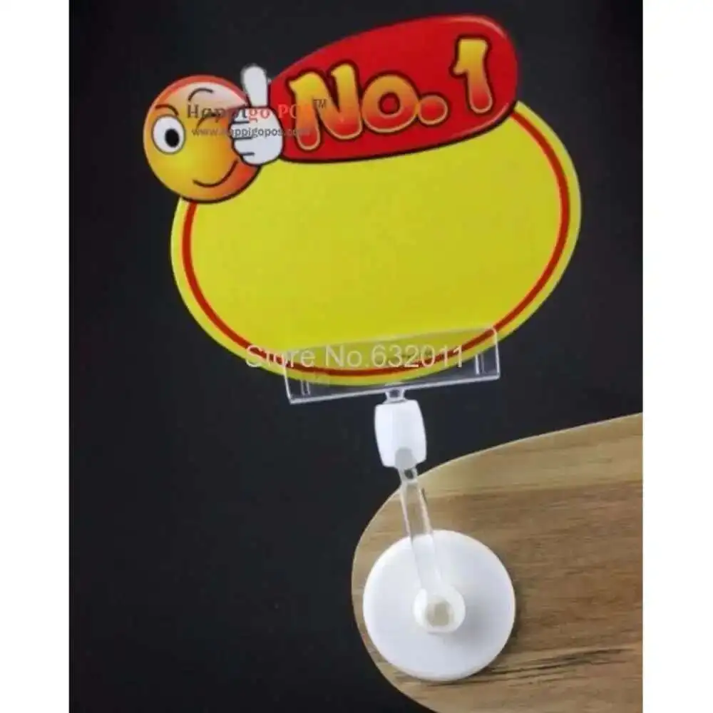 Pop Advertising Price Tag Display Office Name Card Note Memo Clip Sticky Base Wall Amount Sign Label Holder Clamp Desk Sign Rack