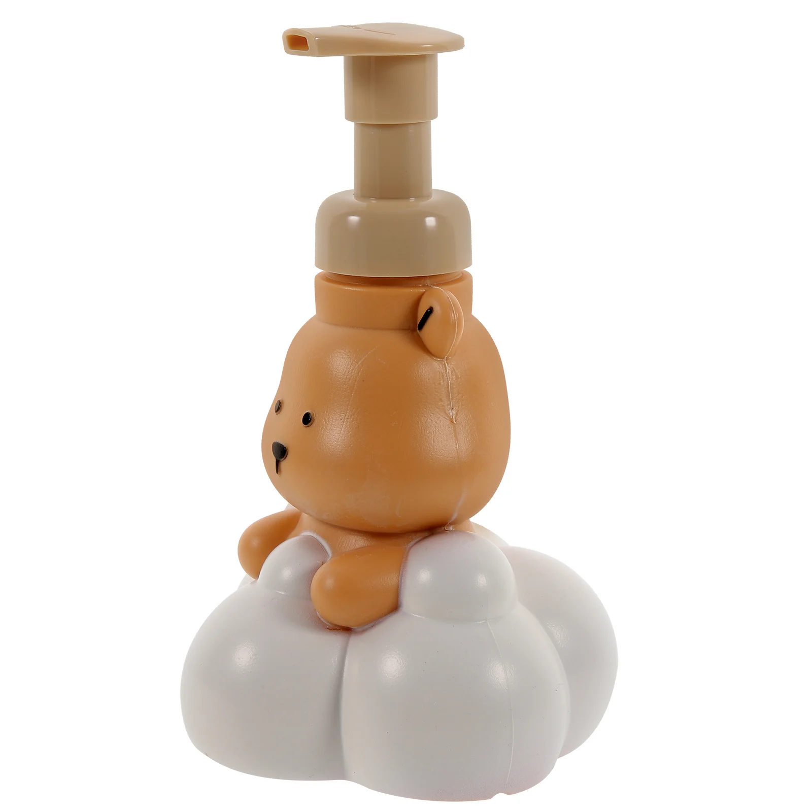 

Флакон-помпа для пены, пустой, дорожный, в форме очаровательного облачного медведя, для жидкого мыла, шампуня, геля для душа, средств для ухода за лицом