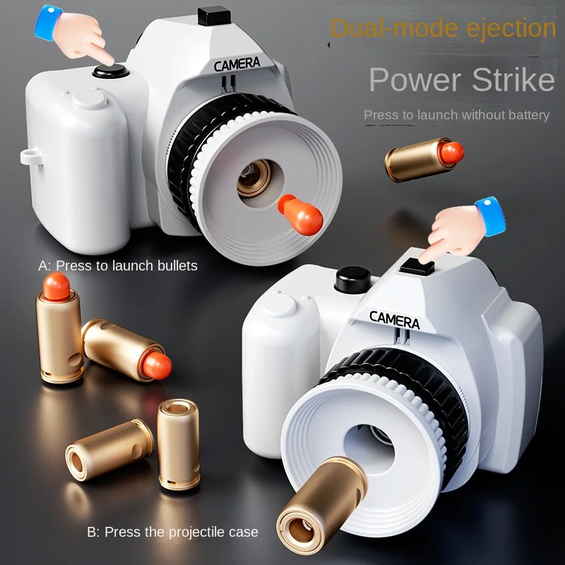 Spy camera's Schieten Pistool Kinderen Rollenspel Spy Assault en lancering speelgoed Pistool Zachte Dart Bullet Speelgoed Pistool voor Prank Fun Toy