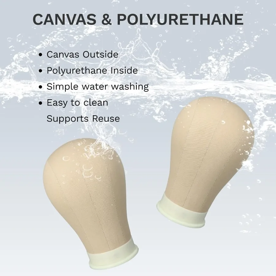 24 بوصة قماش كتلة رئيس المعرضة رئيس للشعر المستعار صالون شعر مستعار رئيس مع جبل ثقب لصنع شعر مستعار نسج الشعر تجديل حامل قبعة D #4