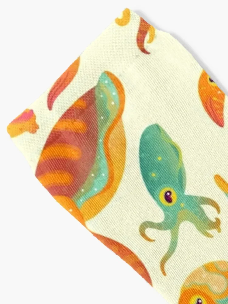 Cuttlefish Socks set happy summer Socks Men Women's