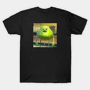 Mike Wazowski with Sully Face Meme Funny T-Shirt S-5xl