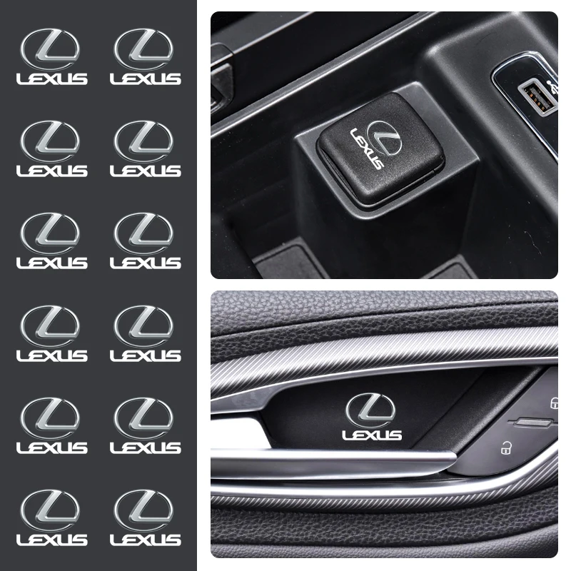 

Car Interior Dekoration Stickers Badges Auto Styling For Lexus F-SPORT ES RX NX LS UX LM LX GX LC RZ IS CT GS RC HS SC TX