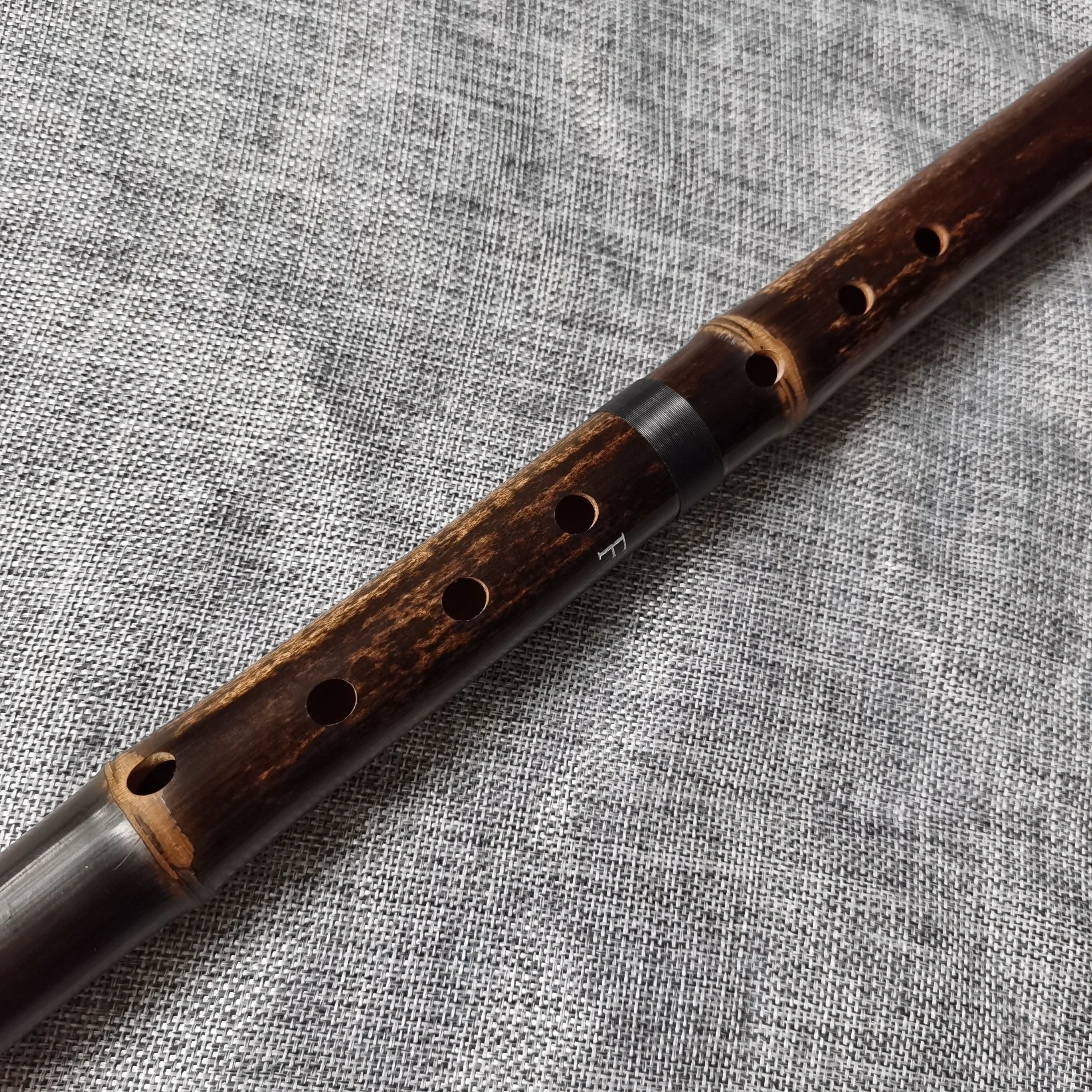 Two Sections professional performances of short Flute xiao, 8 holes or 6 holes, G/F key, purple bamboo Flute Xiao