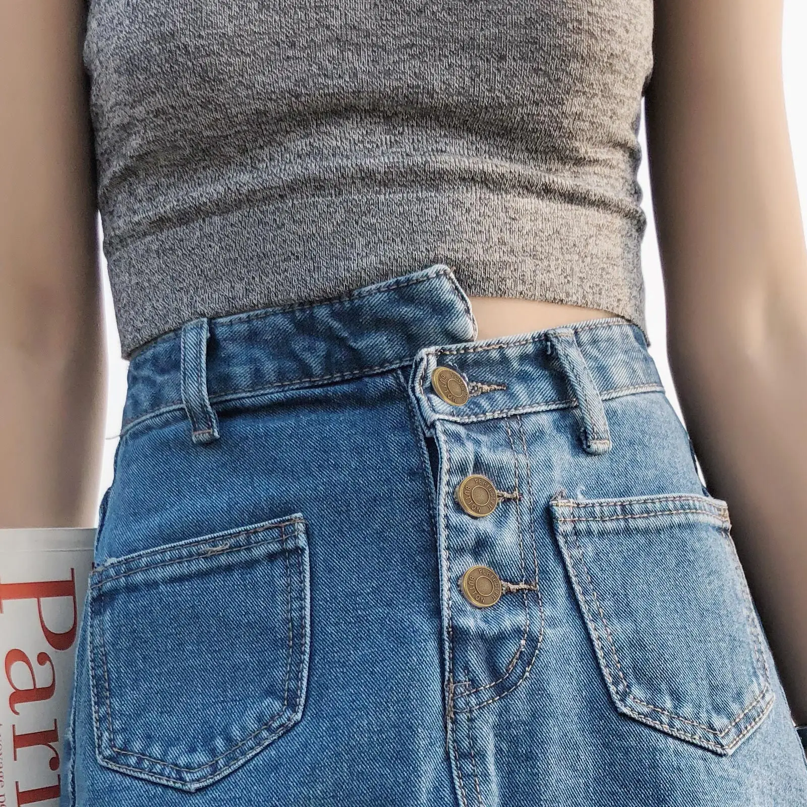 

12Pcs Jeans Buckles No Sew Instant Button Detachable Waist Tightener for Pants Skirts Collars Reusable DIY Jeans Accessories