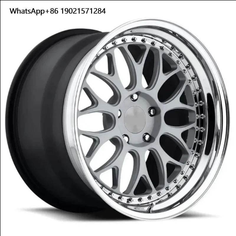 

Deep dish 18*8.5 18*9.5 18*10.5 19*9.5 19*11 passenger car wheel 5x112 5x114.3 PCD rivet design rim racing modified wheel hub