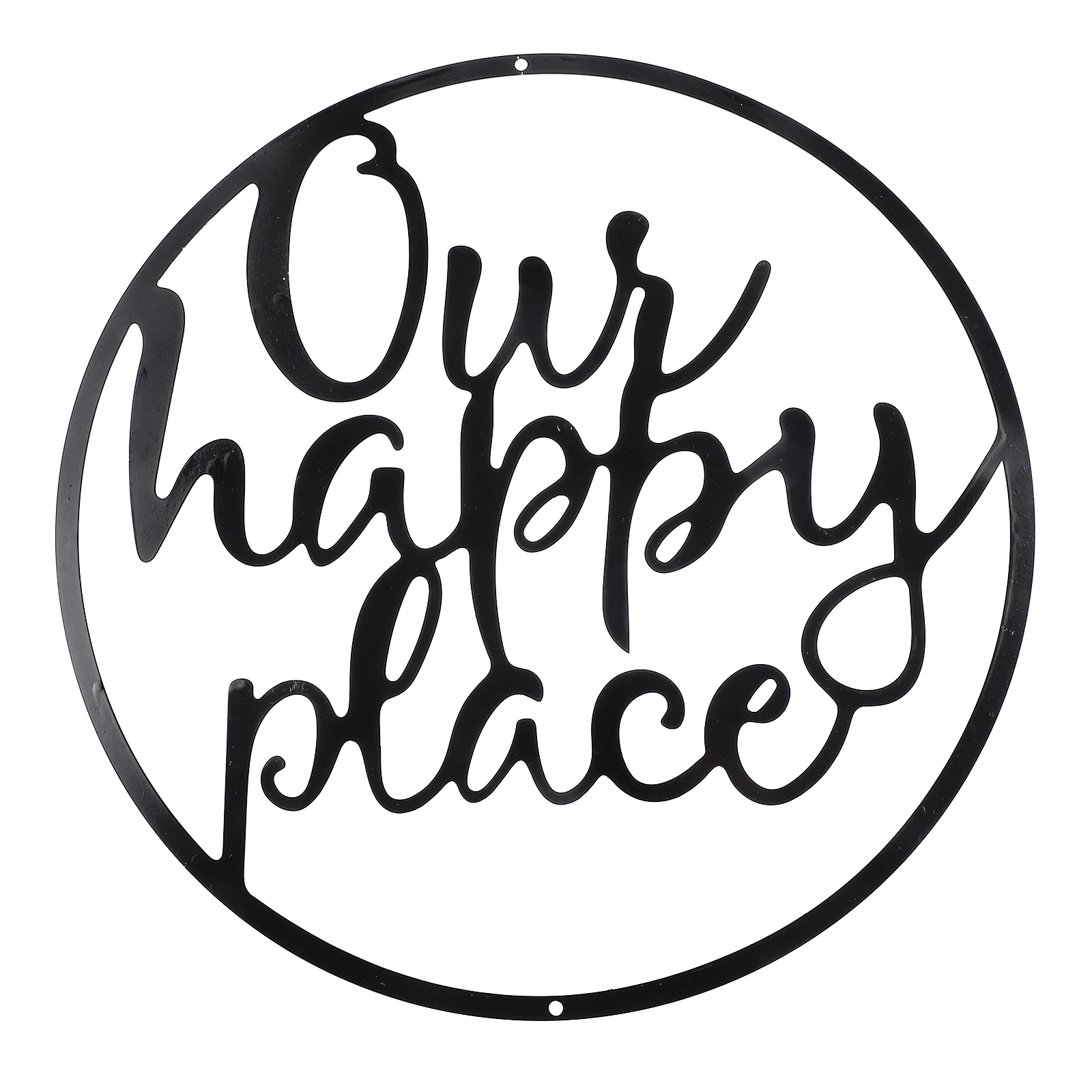 

1 Set Vintage Metal Wall Hanging Decor For Home Office Garden Iron Ornament Unique Pattern Long Lasting Indoor Outdoor