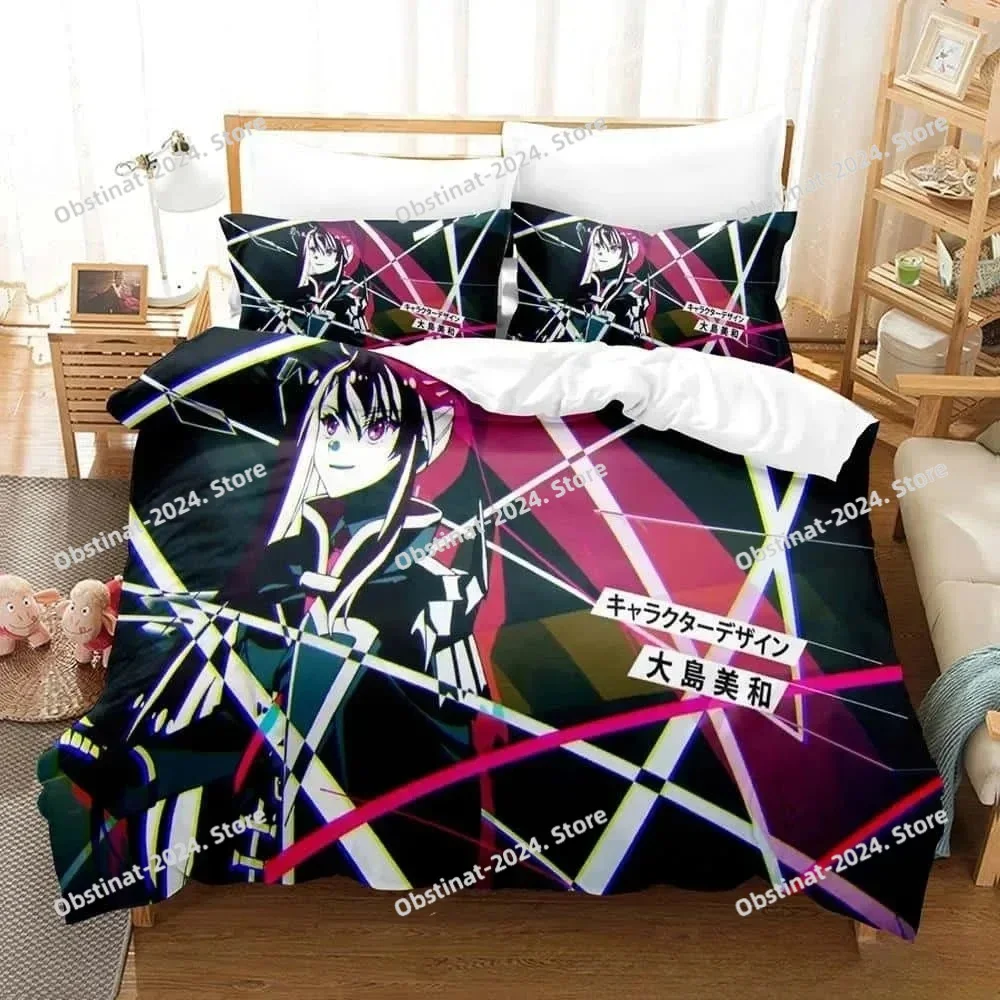 

3D Anime Black Summoner Bedding Set Single Twin Full Queen King Size Bed Set Adult Kid Bedroom Duvet cover Sets Home Textiles