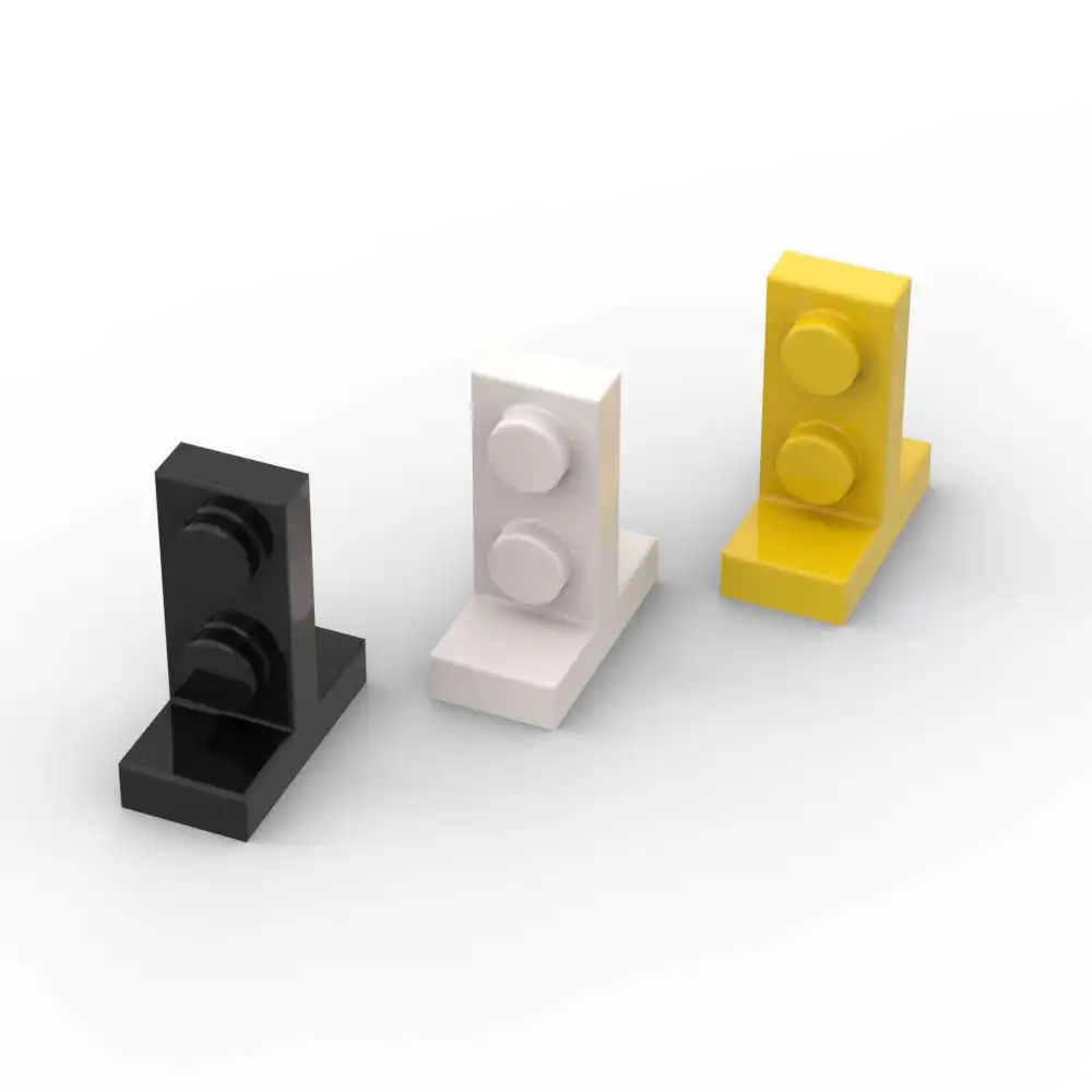 MOC 10PCS 4585 Bracket 1x2-2x1 Centered Building Blocks Set House Castle Bricks Particle Idea DIY Toys Children Birthday Gifts