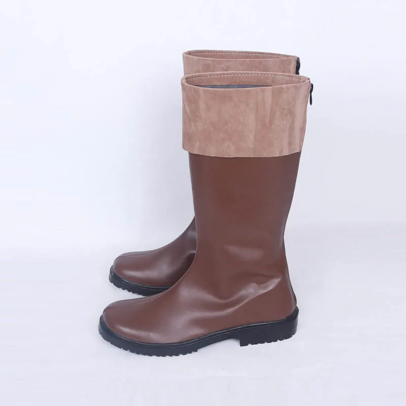 KonoSuba God's Blessing on This Wonderful World Kazuma Satou Cosplay Shoes Boots Anime Halloween Party Cosplay Pu Leather Boots