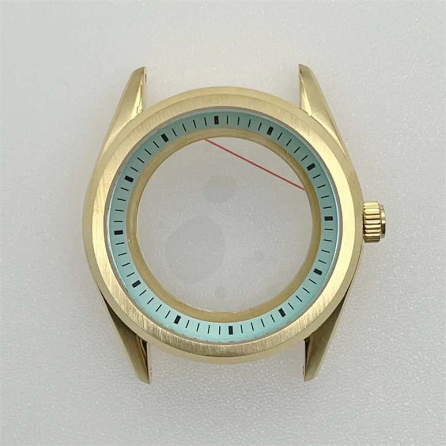 

NH35 Case 41mm GS Case strap Stainless Steel Sapphire Glass Fit for NH35/NH36 /4R35A/4R36A Movement Watch Accessories