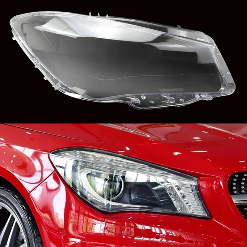 Car Headlight Shell Lamp Lens Cover Lamp Lens Cover For Mercedes-Benz W117 CLA 180 200 220 250 260 2013-2016