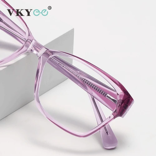 VICKY nueva mariposa marco grande diseño personalizado Anti luz azul gafas de lectura mujeres personalizable prescripción miopía LS043