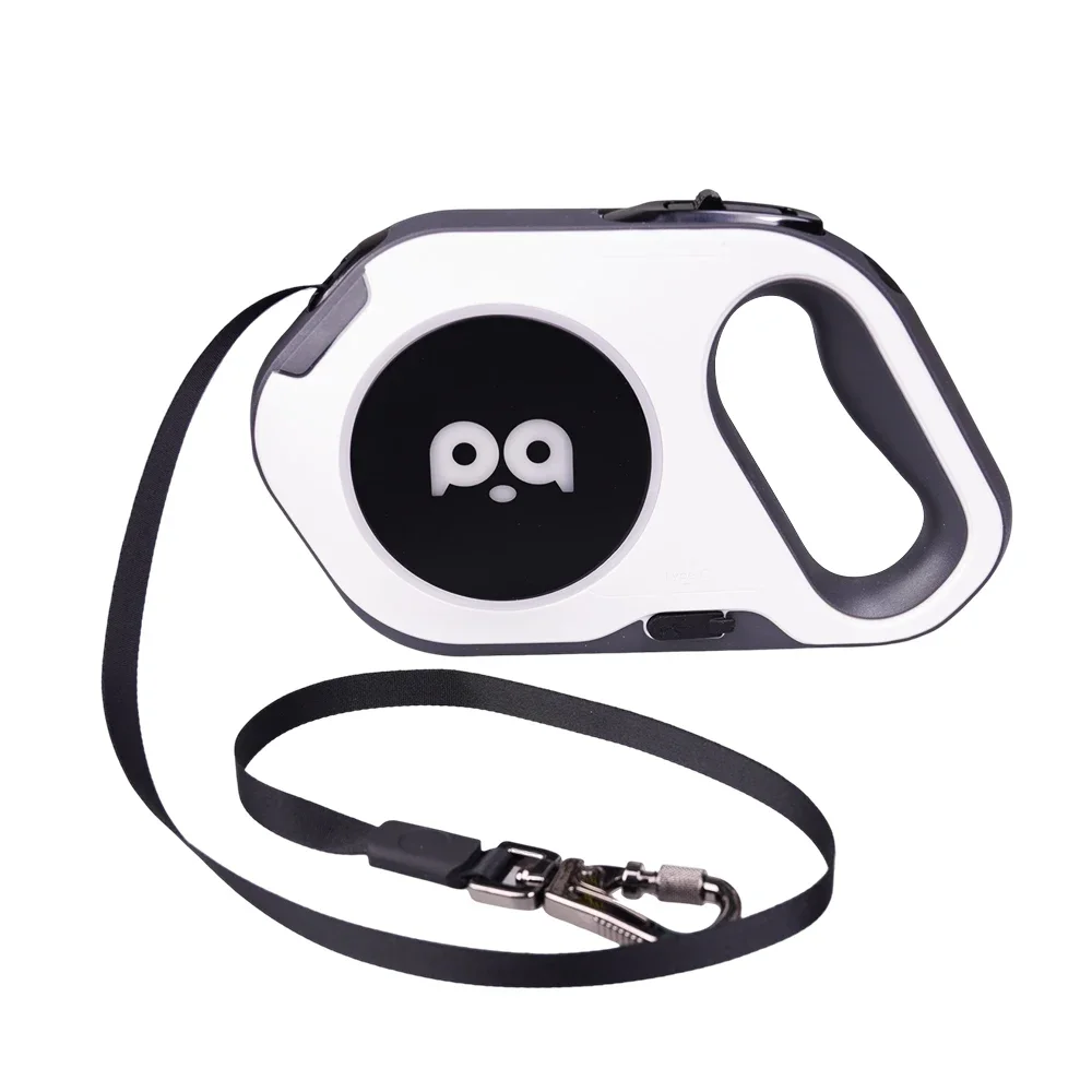 Dog Leash LED Flashing Light Luminous Outdoor Jogging Small Medium Large Dog Retractable Anti-breakaway Pet Leash